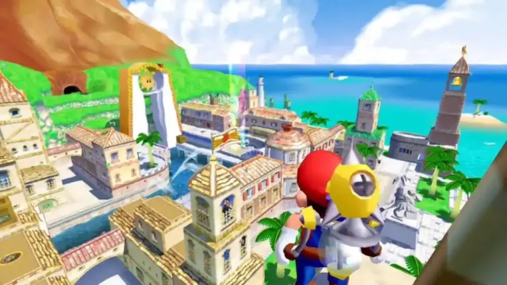 4. Super Mario Sunshine – A Tropical Twist on Classic Mario
