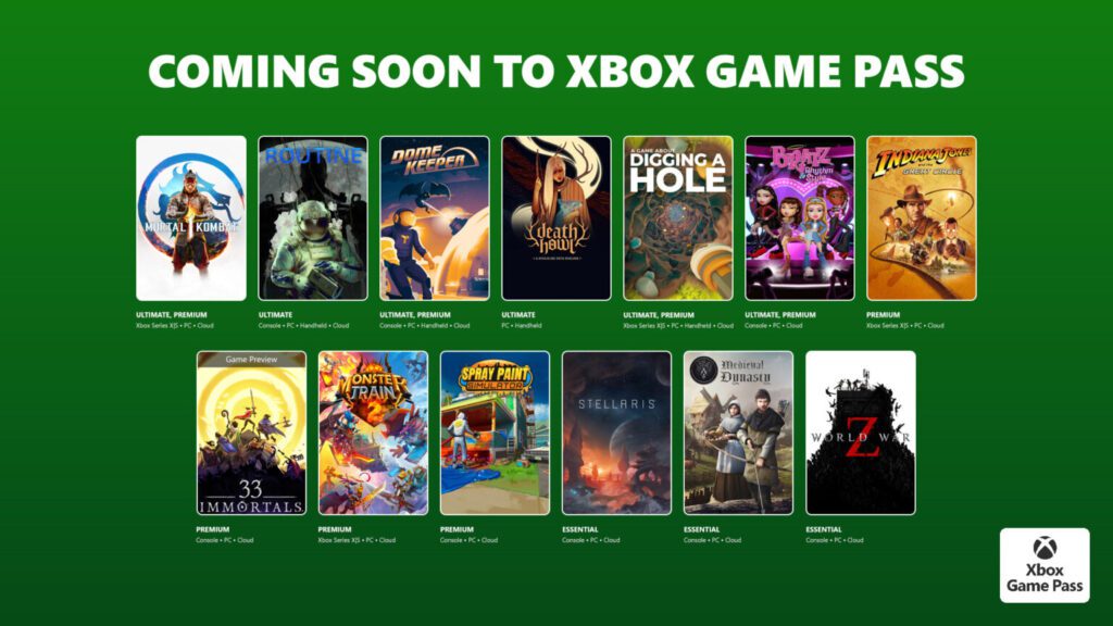 Here’s the first batch of games arriving on the Xbox Game Pass December update
