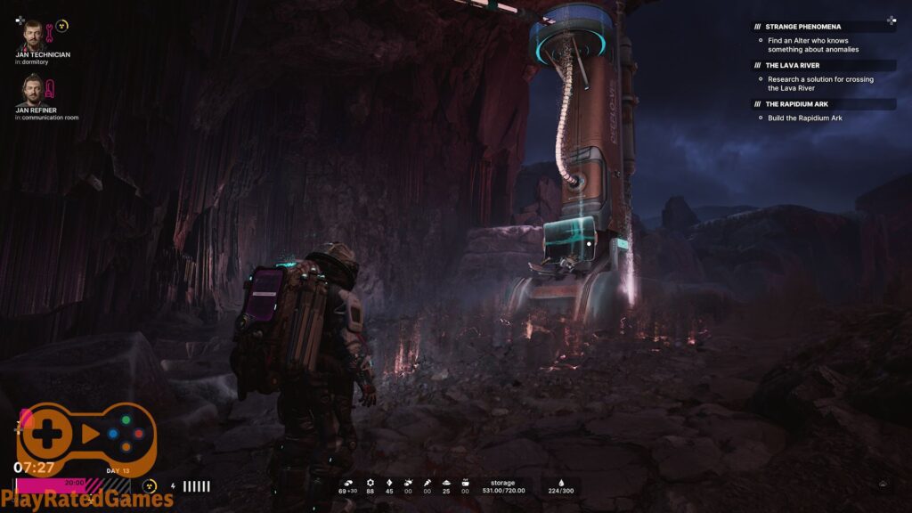 Putting the mining extractor down in The Alters Review