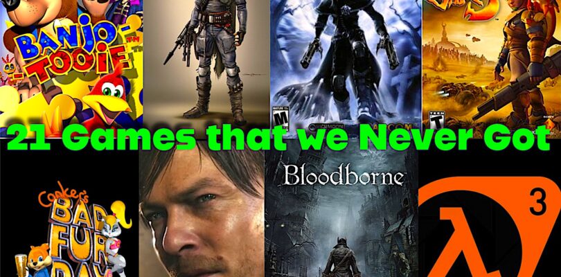 21 Video Games that Never Got Released