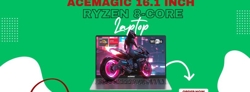 ACEMAGIC RX16 AMD Laptop with 16-inch FHD Display and Ryzen 7 Processor