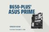 ASUS TUF GAMING B650M-PLUS WIFI mATX motherboard with AM5 socket, PCIe 5.0, WiFi 6, DDR5 RAM support, and RGB lighting.