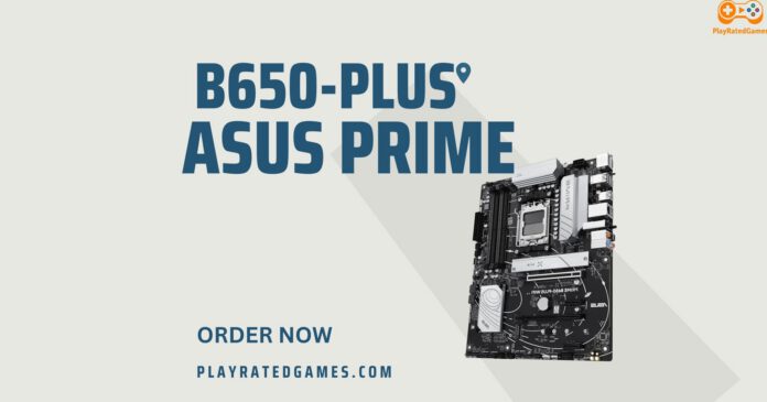 ASUS TUF GAMING B650M-PLUS WIFI Motherboard – AM5, PCIe 5.0, DDR5, USB4, WiFi 6 ASUS TUF GAMING B650M-PLUS WIFI mATX motherboard with AM5 socket, PCIe 5.0, WiFi 6, DDR5 RAM support, and RGB lighting.