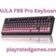 "AULA F99 Wireless Mechanical Gaming Keyboard with RGB Backlit Keys and Tri-Mode Connectivity"