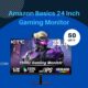 Amazon Basics 24 Inch FHD 1080P Gaming Monitor with 165Hz Refresh Rate and 1ms Response Time