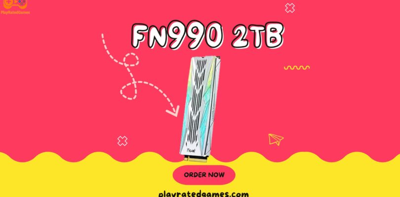 Fikwot FN990 2TB NVMe SSD with RGB heatsink for gaming desktops and PS5