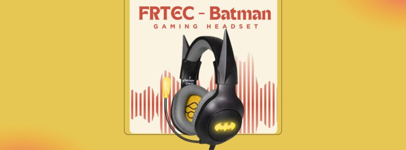 Gaming Headset Pro G4 Batman DC Comic in Green Color with Over-Ear Cushions and Built-in Mic