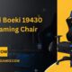 GTRACING Navy Blue Gaming Chair with Ergonomic Design, Headrest, and Lumbar Support