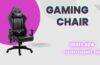 GTRACING ergonomic gaming chair with footrest in ocean blue, featuring adjustable armrests, headrest, and lumbar support.