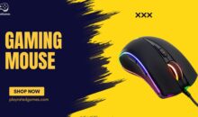 White ATTACK SHARK X11SE lightweight wireless gaming mouse with ergonomic design and RGB lighting on a bold promotional background.