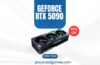 Palit GeForce RTX 5090 GameRock graphics card with RGB lighting and cooling fans