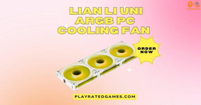 Lian Li UNI Fan SL-Infinity 120 Triple Pack White ARGB Fans with Controller