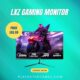 "LXZ 24.5-Inch 200Hz FHD Gaming Monitor with Frameless IPS Display – Black"