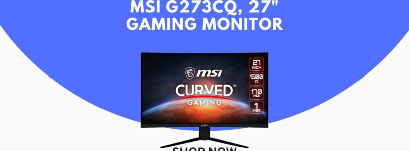 "MSI PRO MP275W E2 27-Inch White IPS Monitor with Slim Bezel and Built-In Speakers"