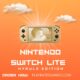 Nintendo Switch Lite Hyrule Edition handheld gaming console in gold color with Hyrule design