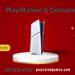 PlayStation 5 Slim Console with DualSense Controller on white background