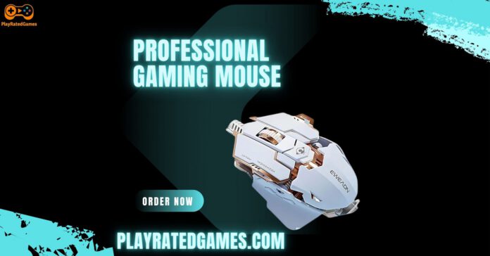 GravaStar Mercury X Pro wireless gaming mouse in gray with magnesium alloy hollow body and RGB lighting.