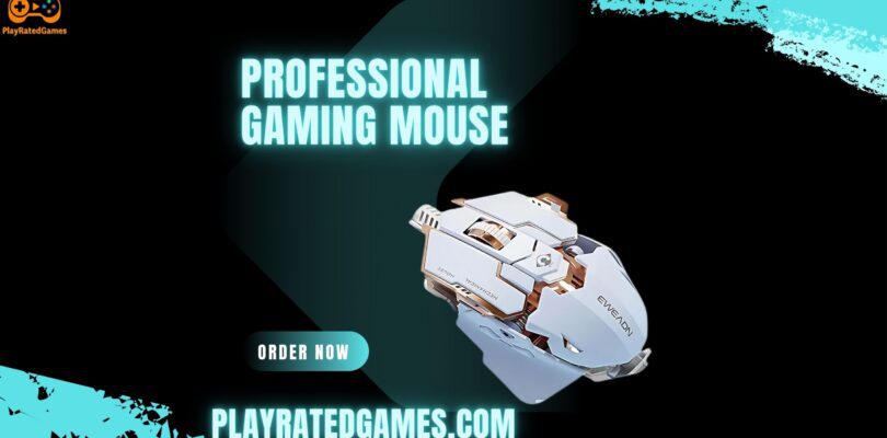 GravaStar Mercury X Pro wireless gaming mouse in gray with magnesium alloy hollow body and RGB lighting.