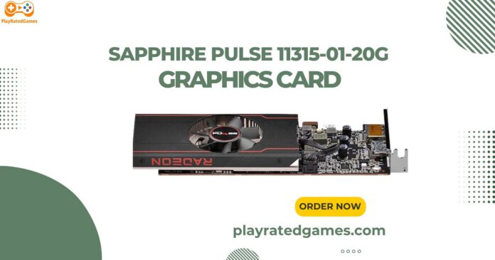 Sapphire RX 6400 Low Profile Gaming GPU – 4GB GDDR6, HDMI & DisplayPort Sapphire Pulse AMD Radeon RX 6400 Low Profile Graphics Card with 4GB GDDR6 memory