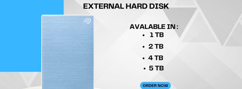 Seagate One Touch 2TB Portable External Hard Drive in Space Grey, USB 3.0 compatible with PC and Mac