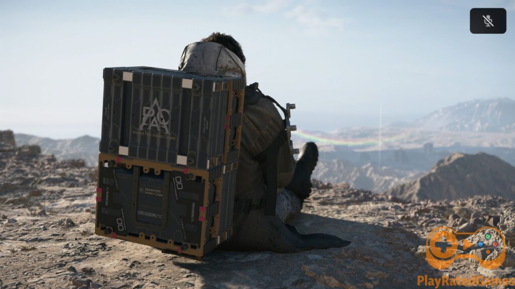 Sitting around in game