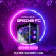 Skytech King 95 Gaming PC Desktop with Ryzen 9 9900X and NVIDIA RTX 5070 graphics card in a black case with RGB lighting