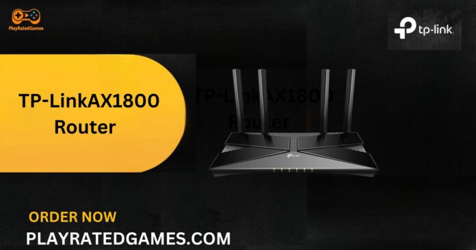 TP-Link Archer AX21 AX1800 WiFi 6 Router with Dual Band and Four Antennas