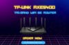 TP-Link AXE5400 Tri-Band WiFi 6E Router Archer AXE75 black wireless router with antennas