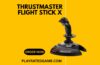 Thrustmaster T.Flight Stick X USB joystick for PC and PS3, featuring ergonomic design and throttle control