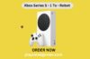Xbox Series S Console 1TB in White with Controller – Front View