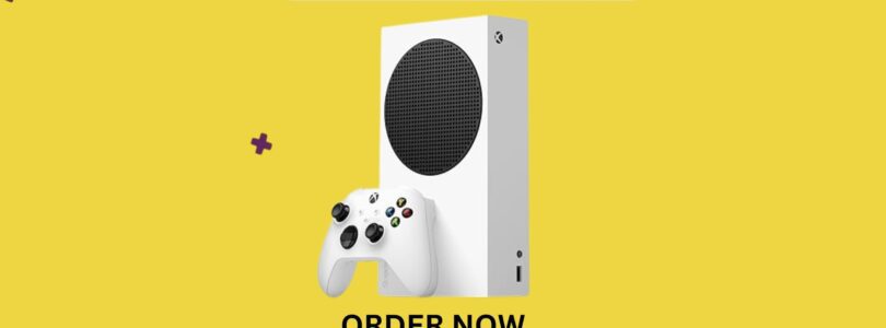 Xbox Series S Console 1TB in White with Controller – Front View