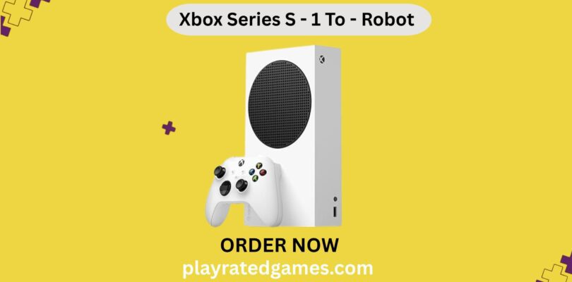 Xbox Series S Console 1TB in White with Controller – Front View