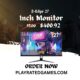27-inch Z-Edge UG27QF 144Hz QHD Gaming Monitor in Matte Black with Frameless IPS Display