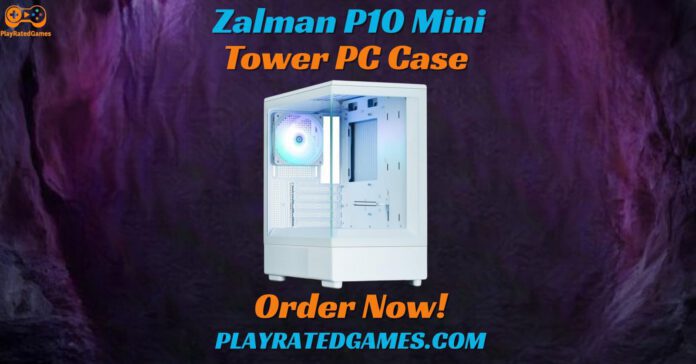 Zalman i3 NEO White Mid Tower Gaming Case with Tempered Glass and RGB Fans