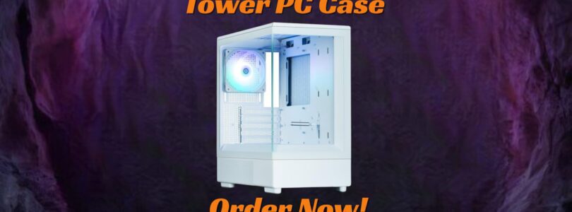 Zalman i3 NEO White Mid Tower Gaming Case with Tempered Glass and RGB Fans