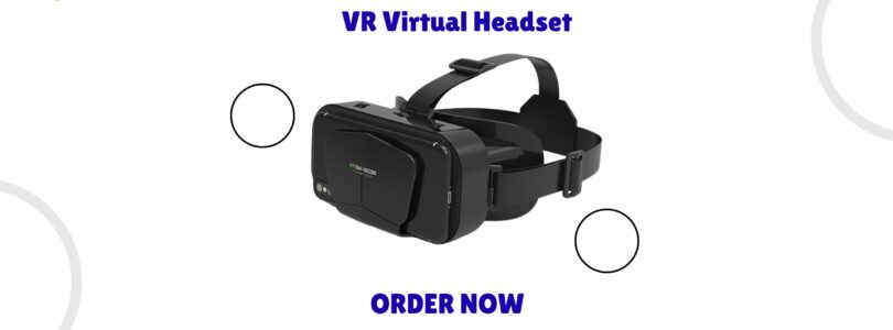 Aribest 3D VR Headset with controller, black, compatible with iPhone and Android smartphones from 4.5 to 6.7 inches