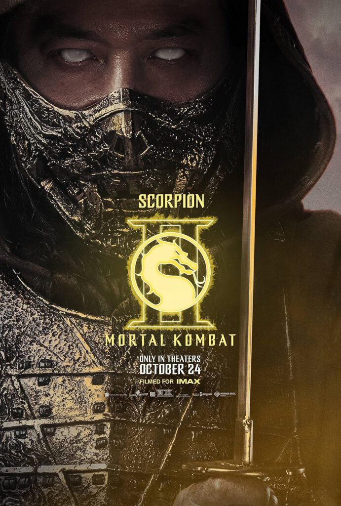 Mortal Kombat Movie poster: Scorpion