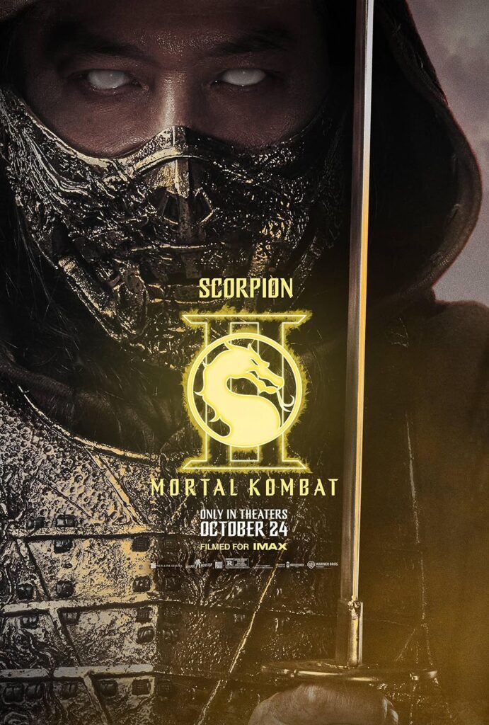 Mortal Kombat Movie poster: Scorpion