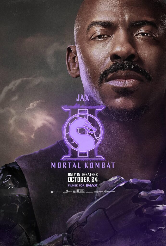 Mortal Kombat Movie poster: Jax