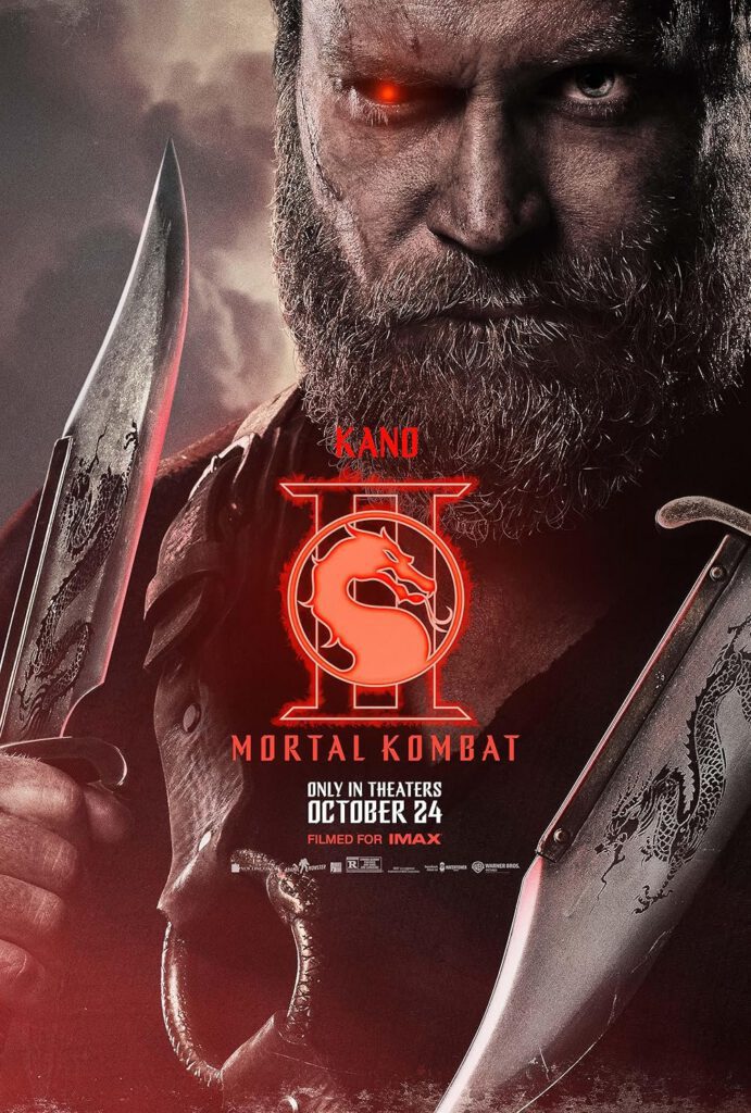 Mortal Kombat Movie poster: Kano