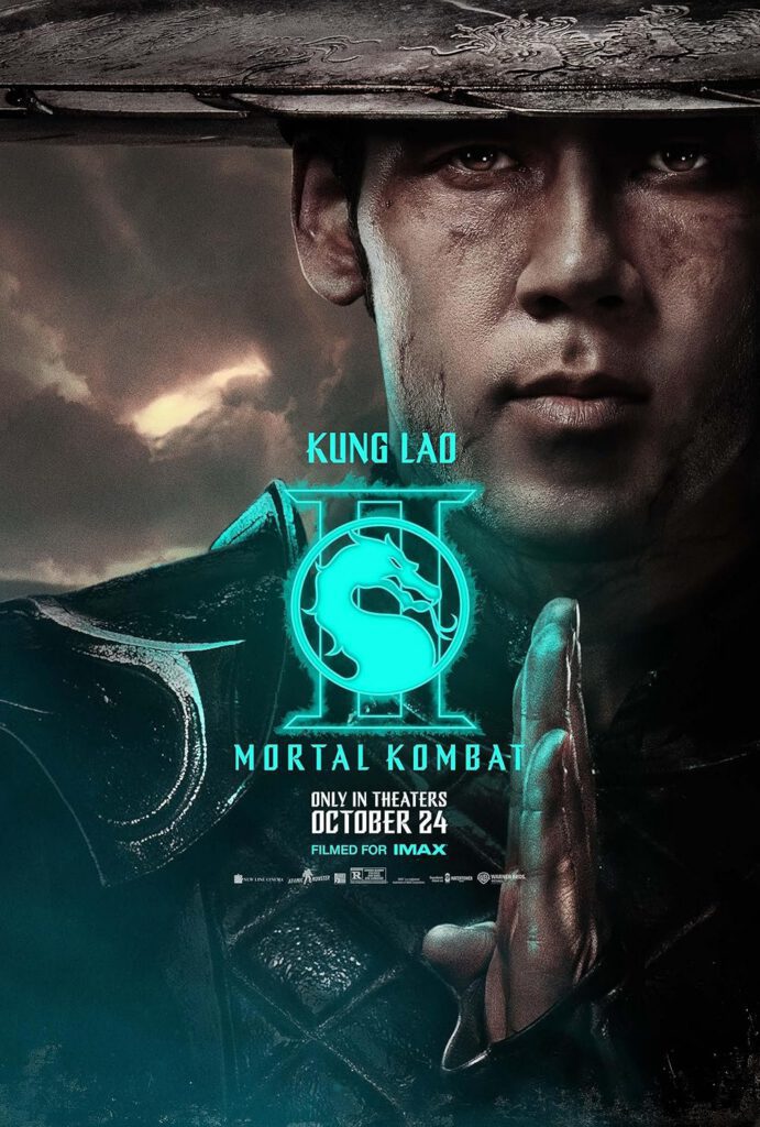 Mortal Kombat Movie poster: Kung Lao