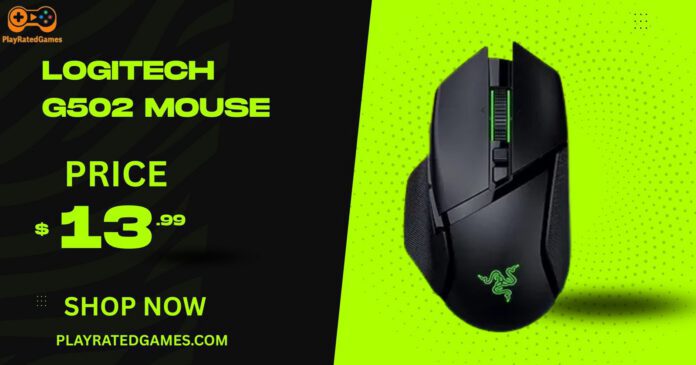 Logitech G502 HERO High Performance Wired Gaming Mouse with RGB Lighting and Adjustable Weights