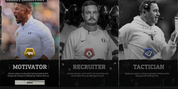 College Football 26: All Three Coach Archetypes