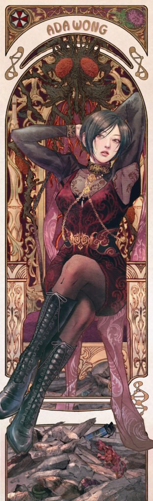 Resident Evil Requiem: Commemorative art card (Ada)