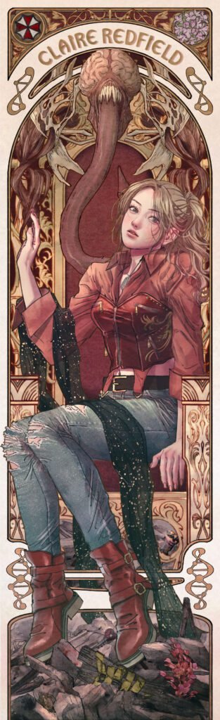 Resident Evil Requiem: Commemorative art card (Claire)