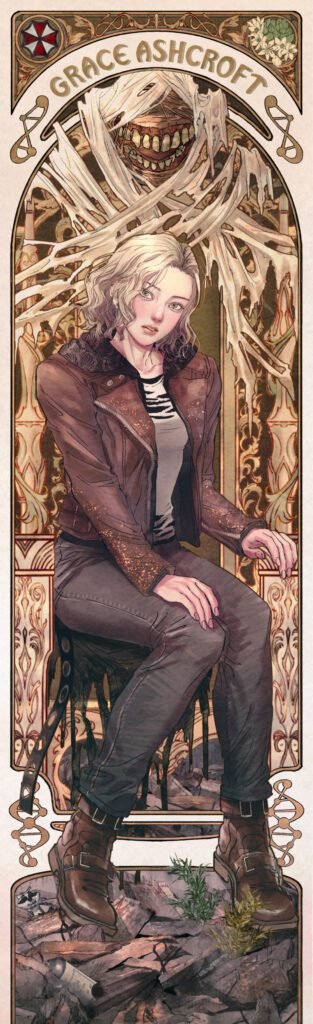 Resident Evil Requiem: Commemorative art card (Grace)