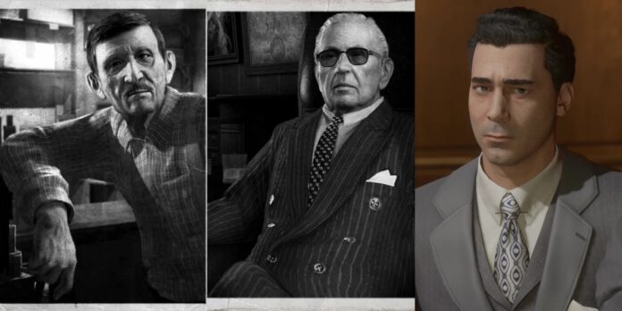 Split images of mafia the old country returning characters