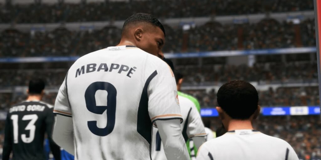 EA Sports FC 26's highest-rated striker Kylian Mbappé
