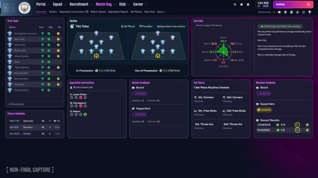 Football Manager 26 Touch Apple Arcade Gameplay