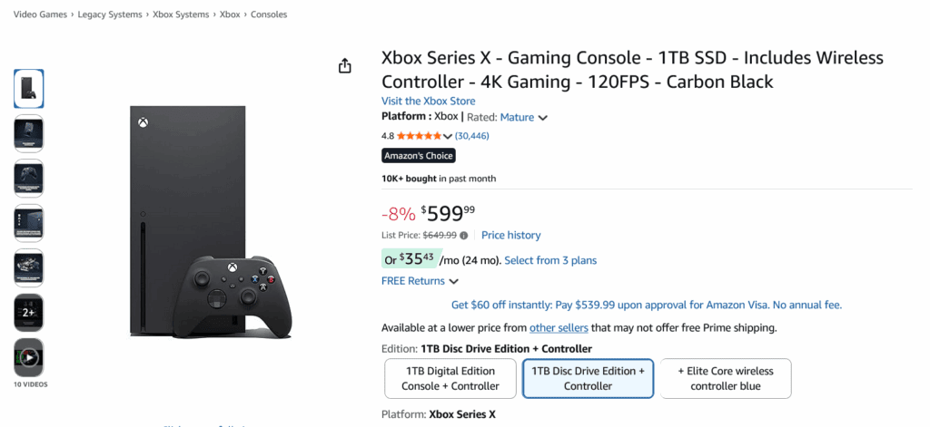Have a great, gaming Christmas: Xbox Series X hits all-time low on Amazon